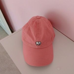 Ivory Ella coral adjustable baseball cap hat